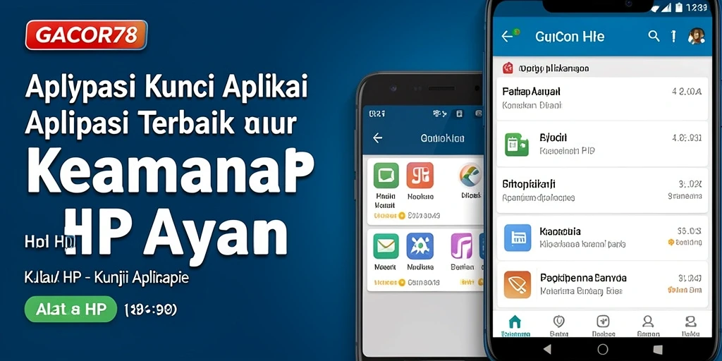Tampilan antarmuka GACOR78 untuk penguncian aplikasi.