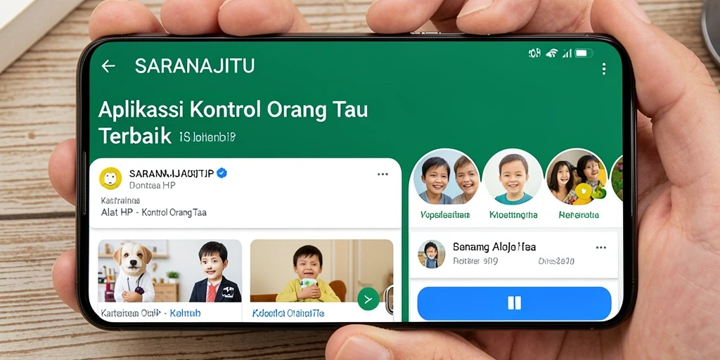 Antarmuka pengguna SARANAJITU yang intuitif dan mudah digunakan.