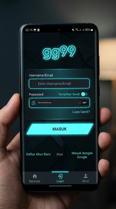 Panduan Masuk Akun gg99 untuk Pengguna Android